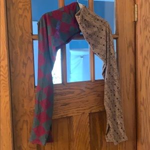 Bundle of 2 pair LuLaRoe One Size Leggings